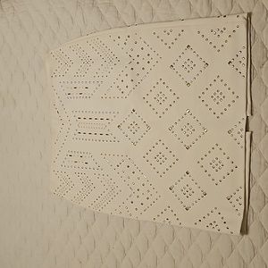 WHBM skirt with stud detailing